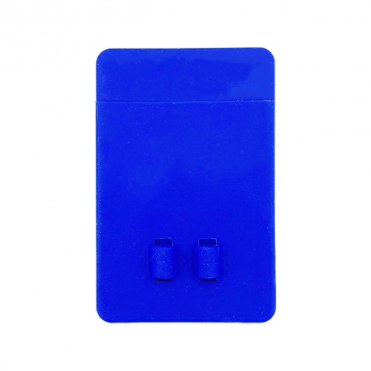 Blue Earbud Holder Phone Wallets